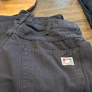 Tynadale FR navy work pants 34 x36 gently used CAT 2 ( both pairs for $50